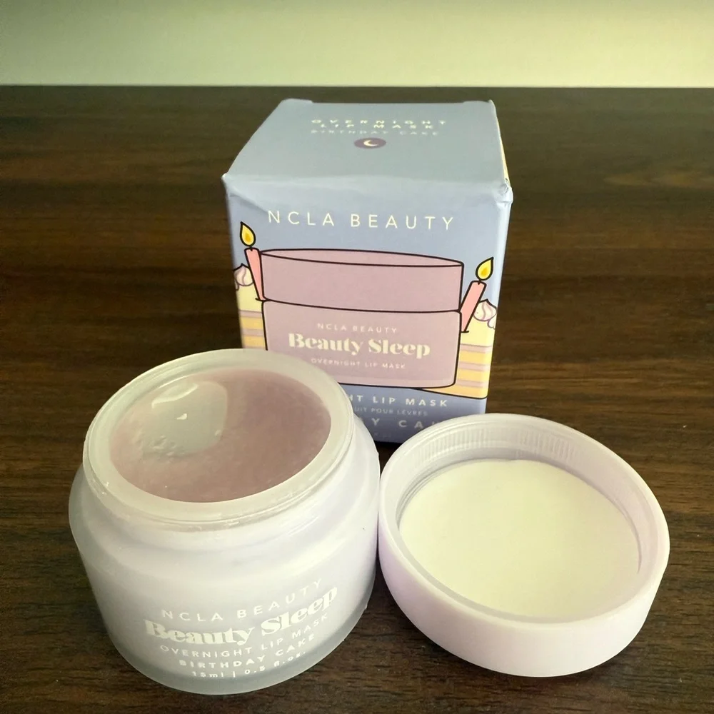 NCLA Beauty Beauty Sleep‎ Overnight Lip Mask in Birthday Cake - NIB/Sealed - Picture 4 of 4